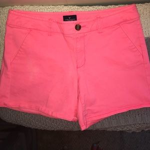 Neon pink American Eagle Shorts